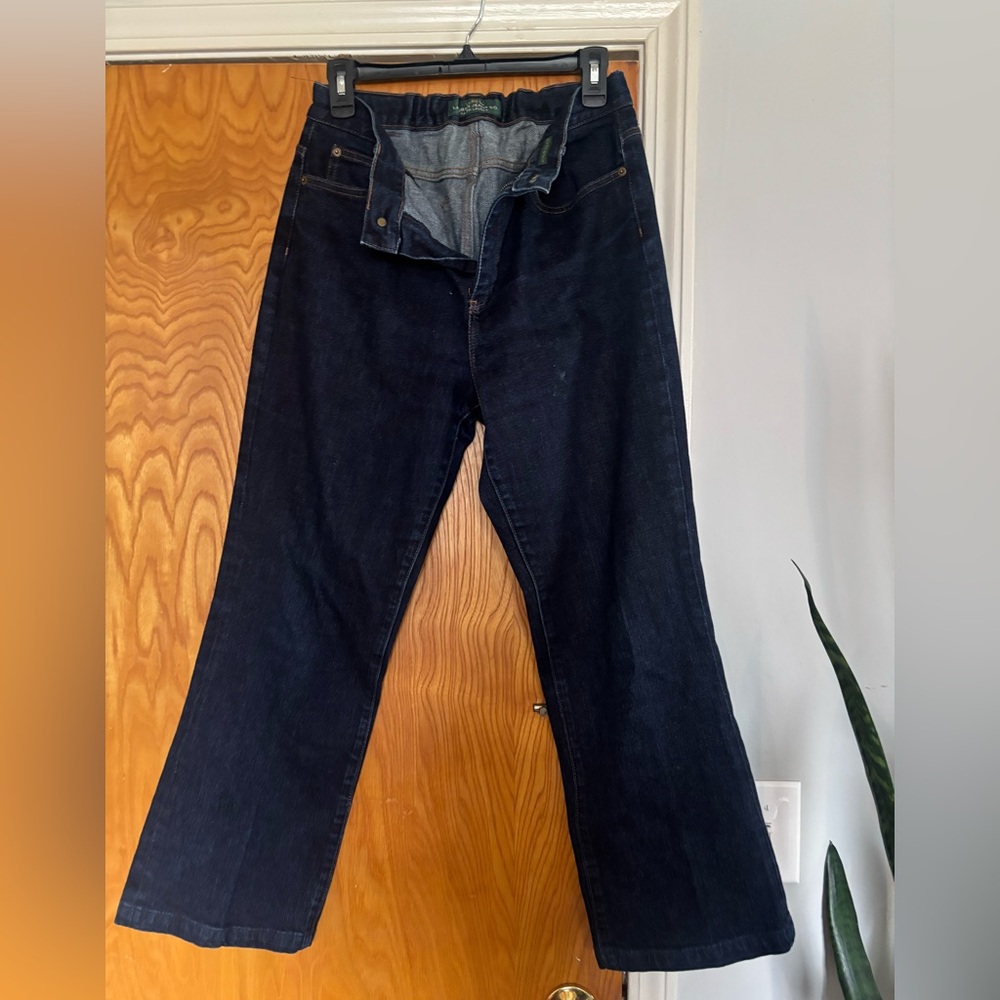 Ralph Lauren Women Dark Indigo Bootcut Jeans